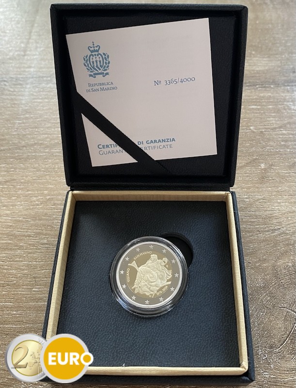 2 euro San Marino 2026 - Titian Tiziano Vecellio BE Proof