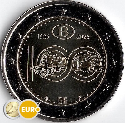 2 euro Belgium 2026 - NMBS / SNCB UNC