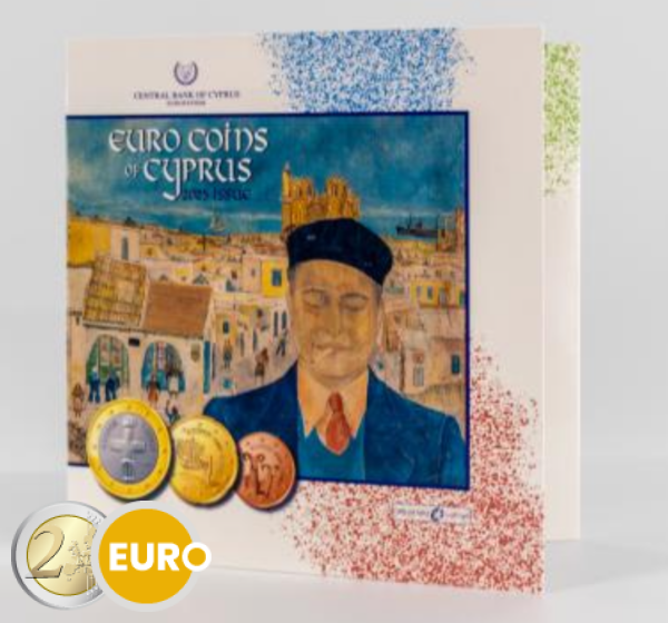 Euro set BU FDC Cyprus 2025 - George Pol. Georgiou