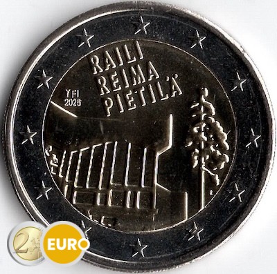 2 euros Finlande 2026 - Raili et Reima Pietilä UNC