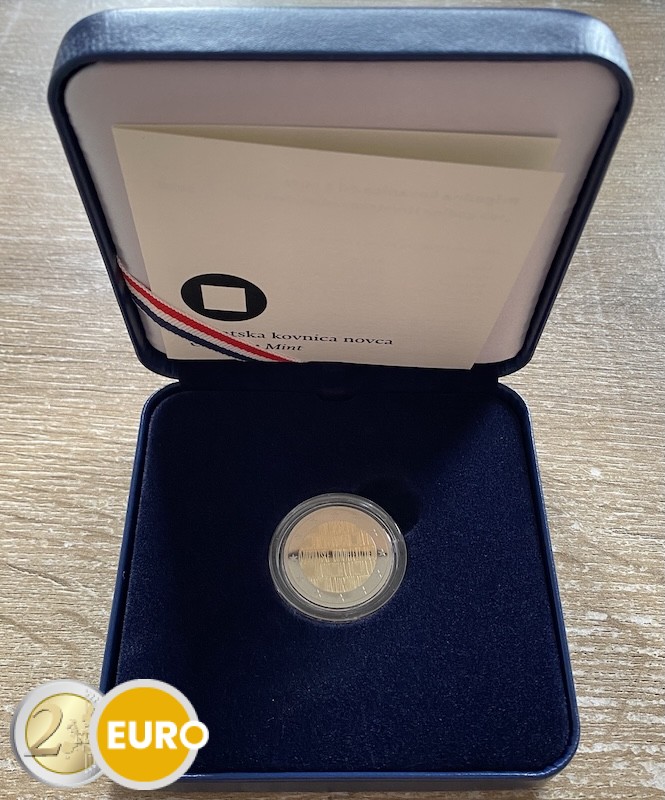 2 euro Croatia 2026 - Croatian radio BE Proof
